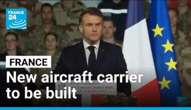 France to build a new aircraft carrier as a 'display of nation's power' • FRANCE 24 English