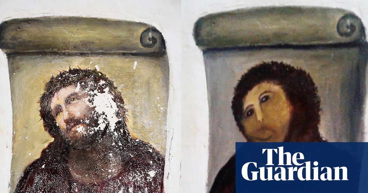 Cecilia Giménez, famed for ‘Monkey Christ’ mural mishap, dies at 94 | Spain