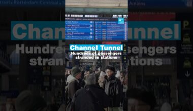 Eurostar: Hundreds of passengers stranded in stations • FRANCE 24 English