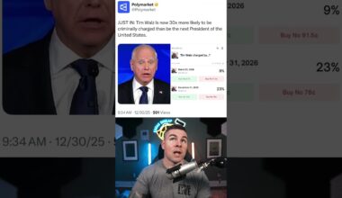 Allegedly, Tim Walz Is 30x More Likely to be Criminally Charged Than Be The Next President