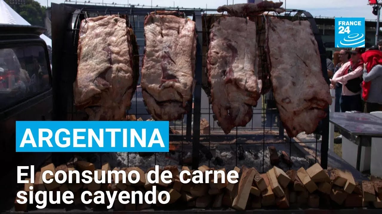 Argentina: en el país de la carne vacuna, el consumo de carne va en picada • FRANCE 24 Español