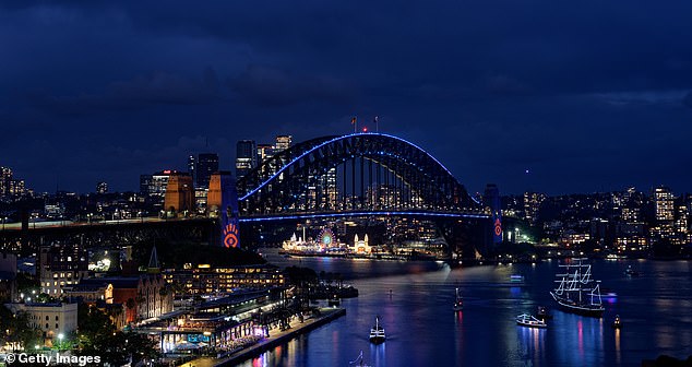 SYDNEY, AUSTRALIA - DECEMBER 31: Boats and people gather for the fireworks around Harbour Bridge on December 31, 2025 in Sydney, Australia. Revellers turned out in large numbers to celebrate the new year in Australia. (Photo by Sylvain Lefevre/Getty Images)