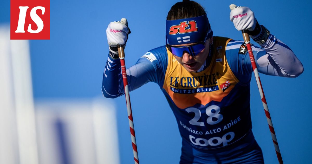 Tour de Skin tilanne: Johanna Matintalo, Kerttu Niskanen ja Jasmi Joensuu tiukassa ryhmässä