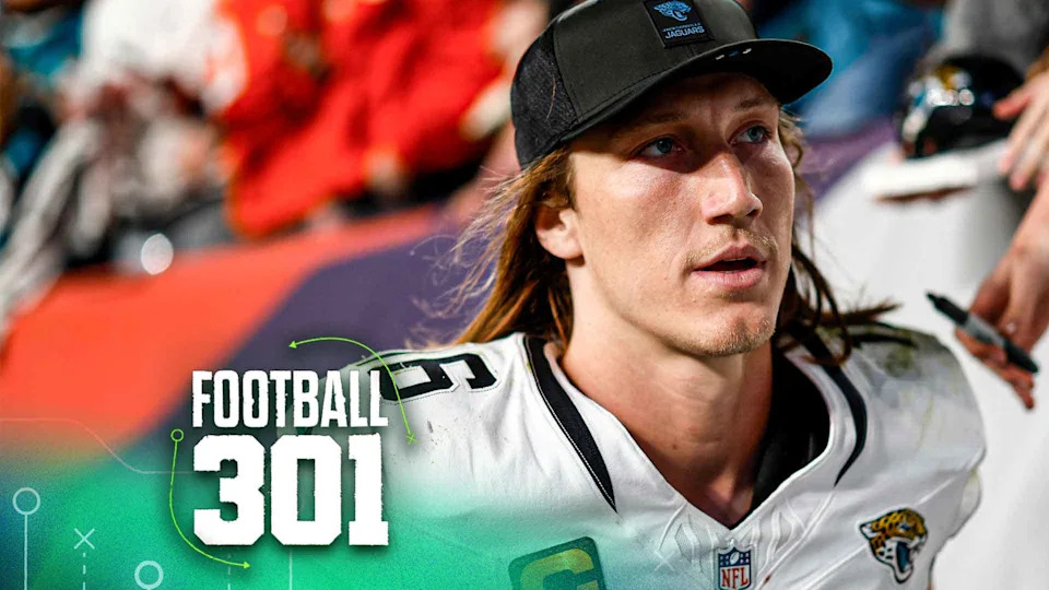 DENVER, COLORADO - DECEMBER 21: Trevor Lawrence #16 of the Jacksonville Jaguars meets fans after beating the Denver Broncos 34-20 at Empower Field At Mile High on December 21, 2025 in Denver, Colorado. (Photo by Justin Edmonds/Getty Images)