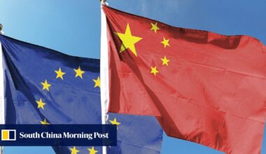 1 in 3 European firms in China hit by export controls plan to divert sourcing, survey finds