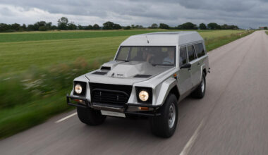 see latest images of this one-off 1986 lamborghini LM002 wagon