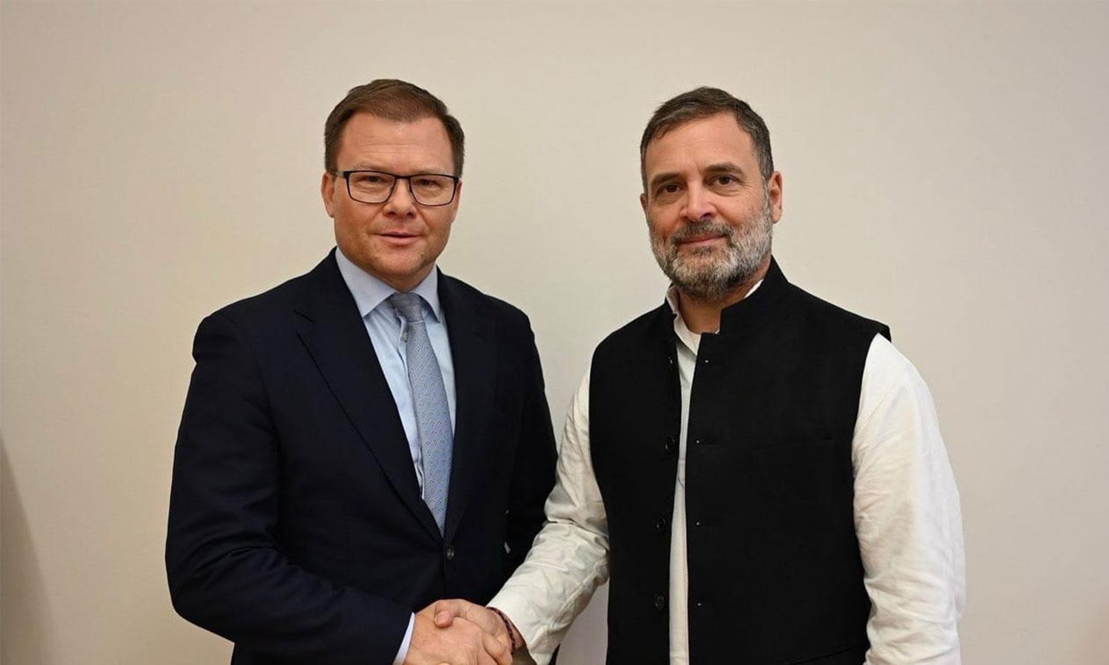 Rahul Gandhi Meets German Environment Minister, Discusses Climate Change