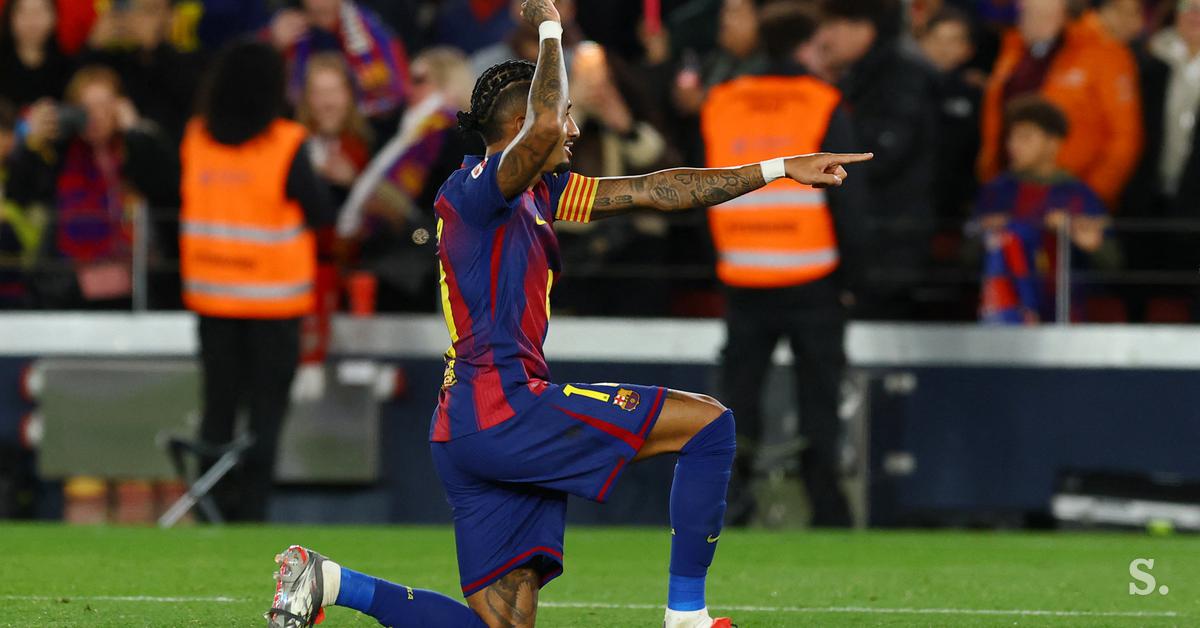 Raphinha spravil navijače Barcelone na noge, Jan Oblak proslavljal že šesto zaporedno