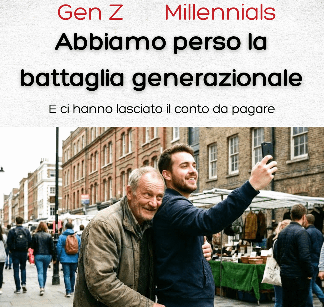 Abbiamo perso la Battaglia Generazionale