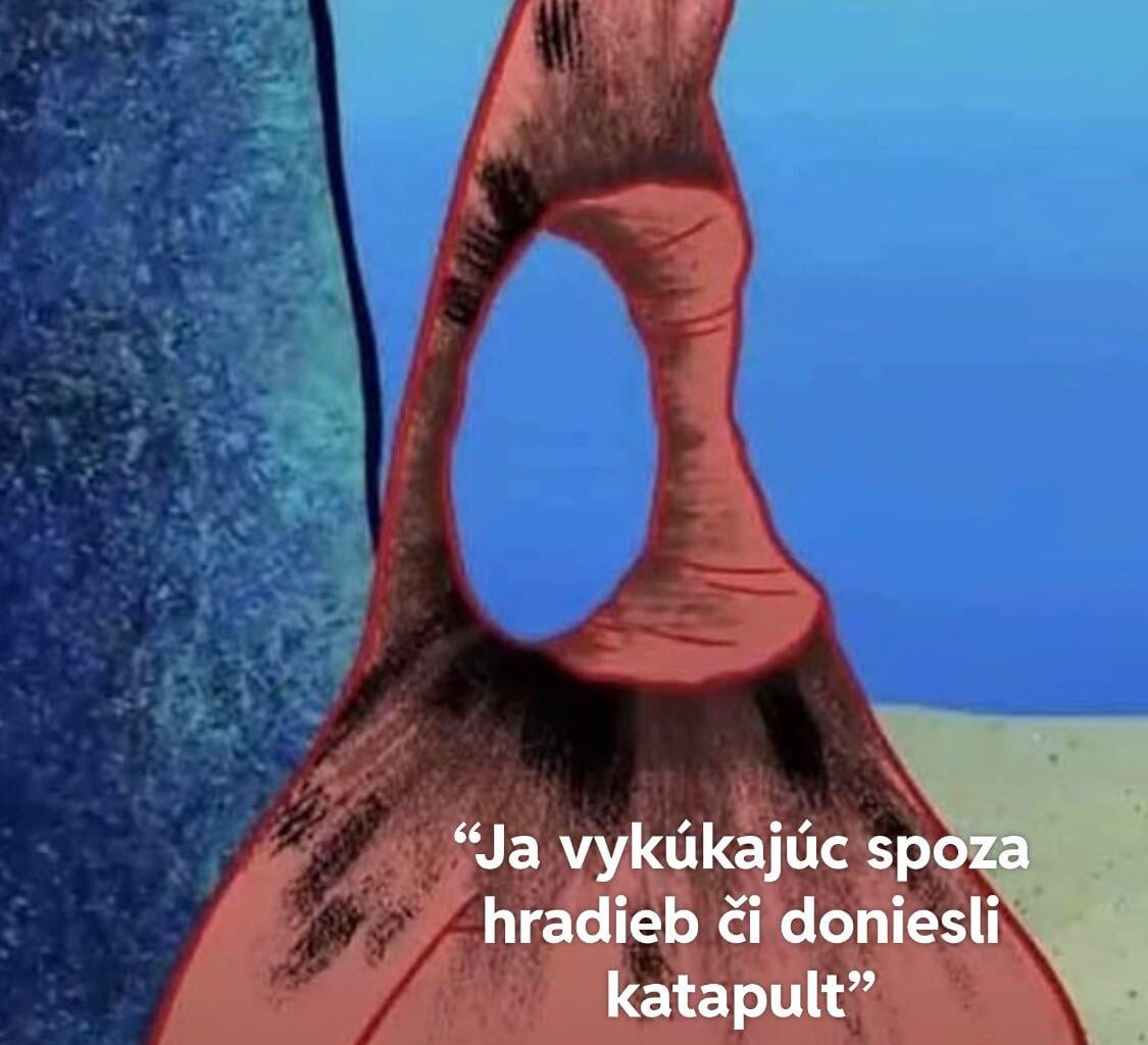 🏰Reddit tvárme sa, že hrad je napadnutý a my ho musíme ubrániť. Začínam prvá: