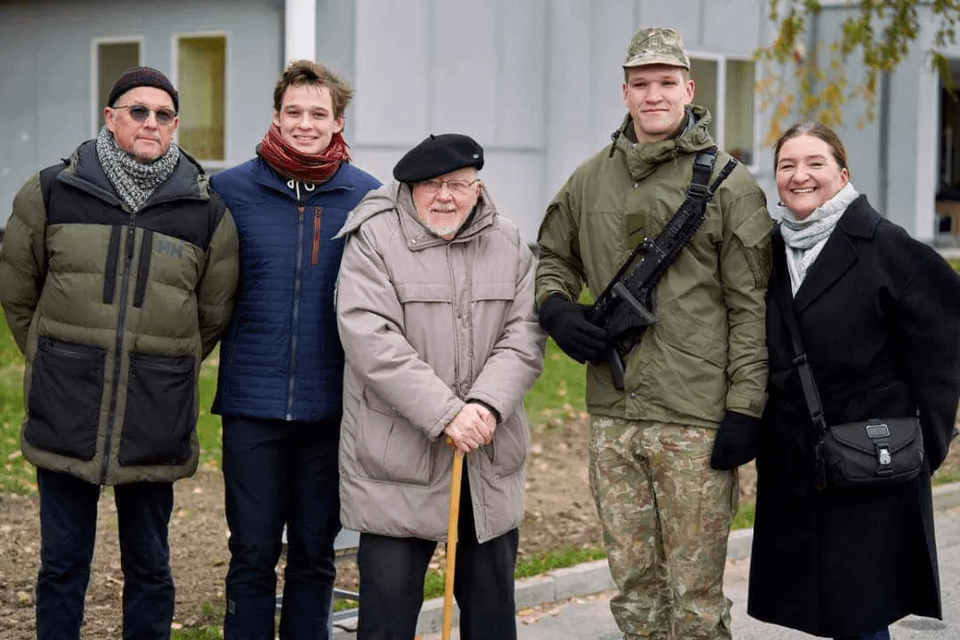 Landsbergio sūnus tarnavo kariuomėneje