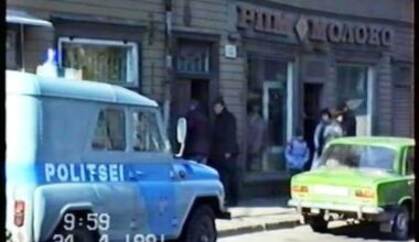 Eesti politsei UAZ-469 Tartus, 24. aprill 1991