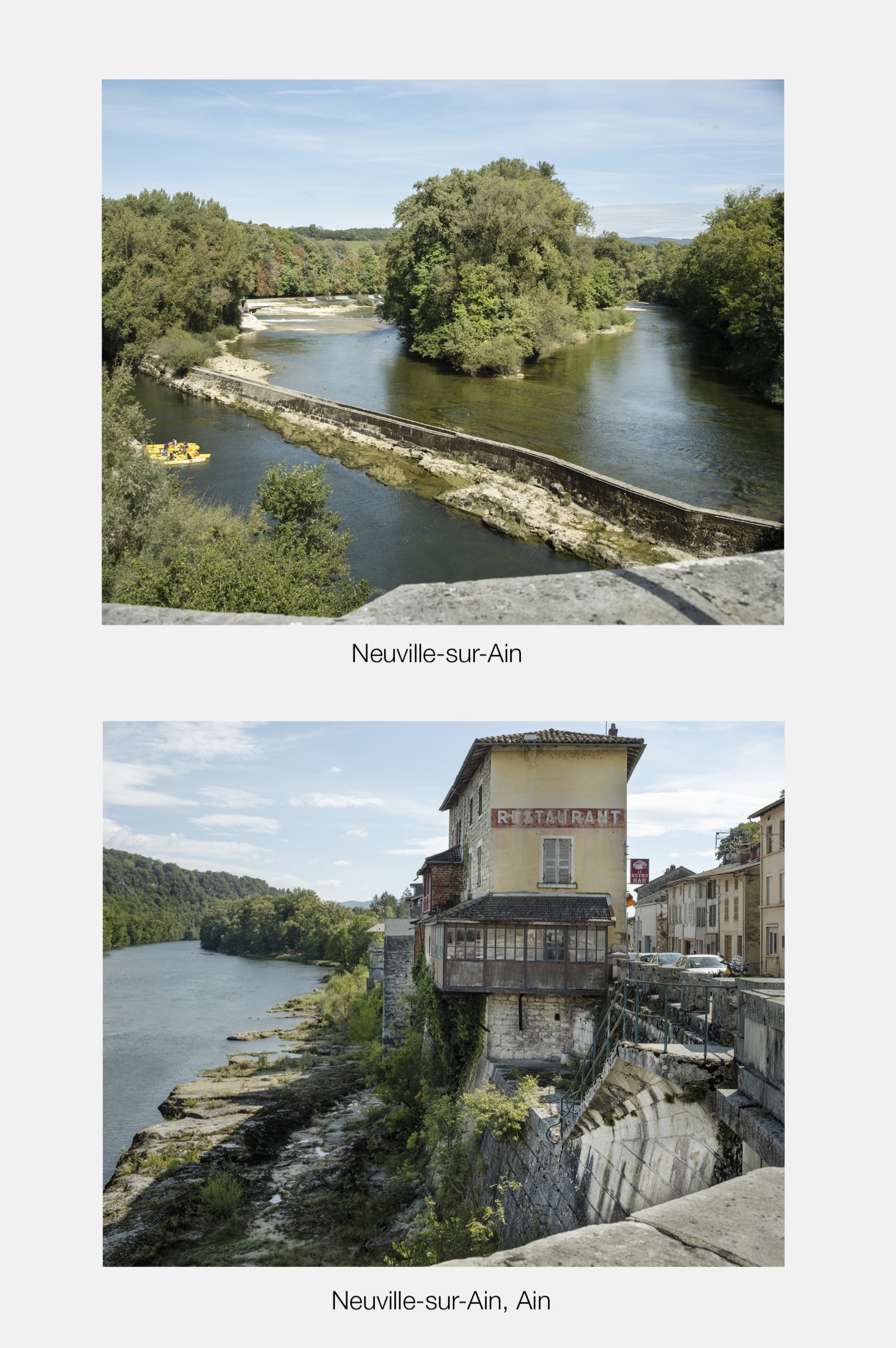 View of Neuville-sur-Ain