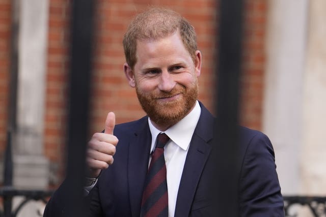 The Duke of Sussex leaves the Royal Courts of Justice after his appeal against a High Court ruling over his security 