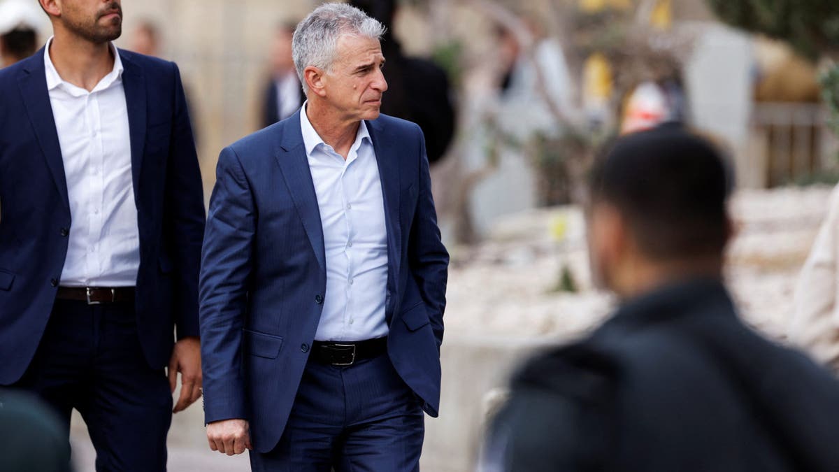 David Barnea, the head of the Israeli Mossad