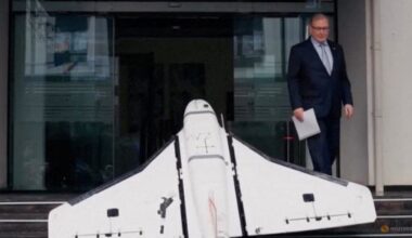 Moldovan police investigate a drone that a resident thought was a toy and took home