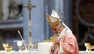Pope Leo XIV leads Mass for Jubilee of Prisoners in Saint Peter's Basilica at the Vatican