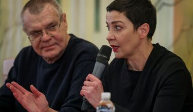 Freed Belarus opposition figures Kalesnikava, Babaryka to speak in Berlin on Tuesday | 1450 AM 99.7 FM WHTC