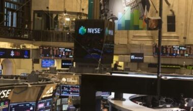 Trading hall Wall Street