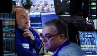 Wall St opens lower as yields rise after GDP data