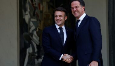 France’s Macron says he discussed Ukraine with NATO head Rutte