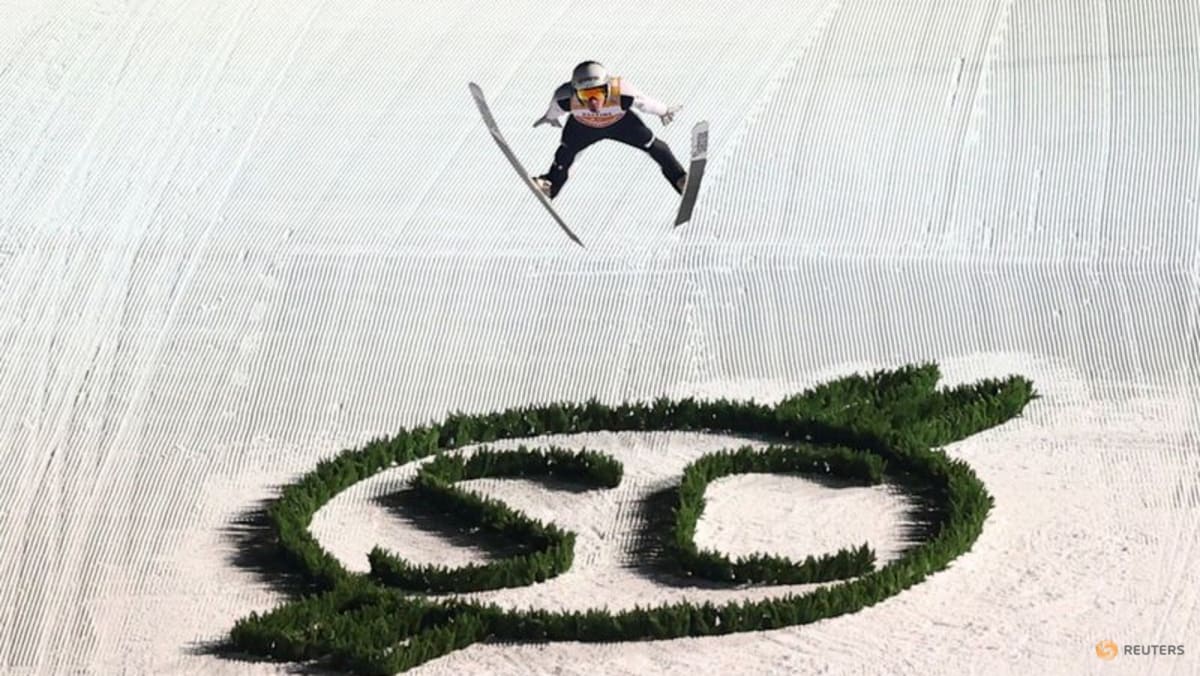 Ski Jumping- Slovenia's Prevc sets pace in Four Hills with Oberstdorf victory