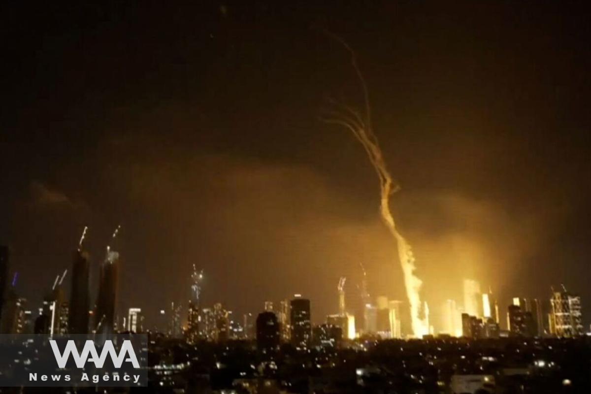 Day three of Iran-Israel war — Massive IRGC barrage hits Israel / WANA News Agency