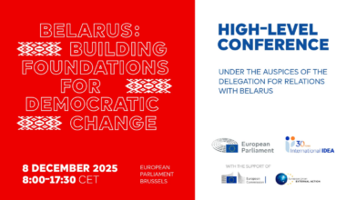 High-level conference on Belarus “Building Foundations for Democratic Change”