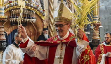 Cardinal Pierbattista Pizzaballa, Latin patriarch of Jerusalem.