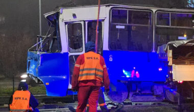 Over 30 injured in tram collision in southern Poland