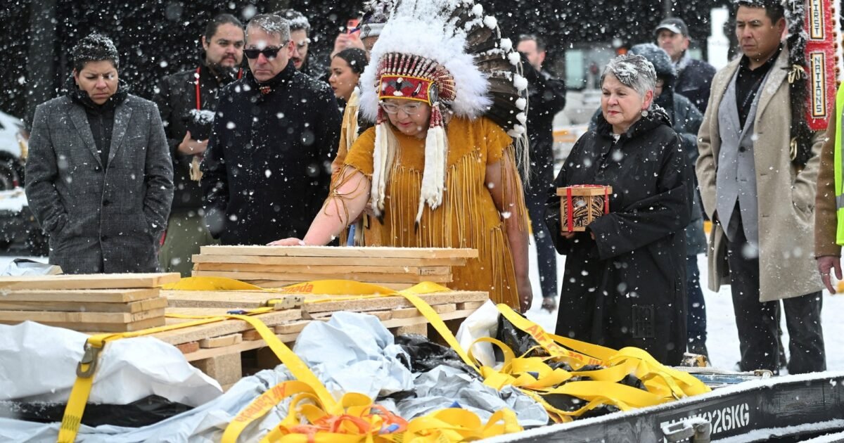 Indigenous artifacts from Vatican welcomed home to Canada in Montreal ceremony- Detroit Catholic