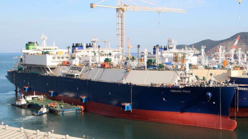 Hanwha Ocean Delivers Advanced LNG Carrier to GasLog