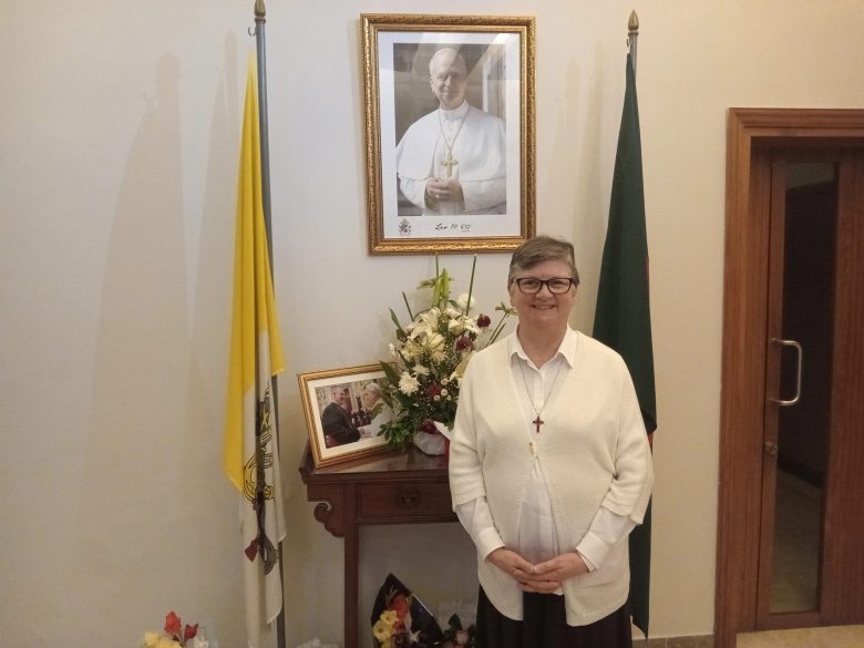 Sister Tiziana Merletti, SFP, secretary of the Dicastery for Institutes of Consecrated Life and Societies of Apostolic Life, at the apostolic nunciature in Dhaka, Bangladesh, in December 2025. Credit: Sumon Corraya