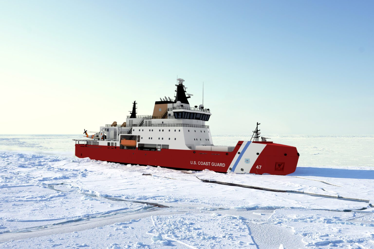 US Coast Guard Awards Contracts to Finland's RMC and U.S. Bollinger Shipyards to Build Up to Six Arctic Icebreakers
