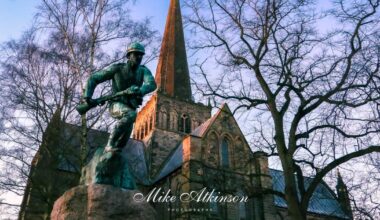 Darlington’s Boer War statue at St Cuthbert’s Church unveiled in 1905