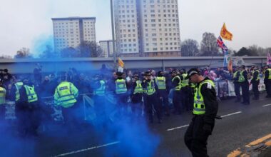 Scotland's kirk moderator slams asylum protests in Falkirk