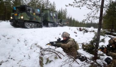 Seaham solder takes part in NATO winter training in Finland