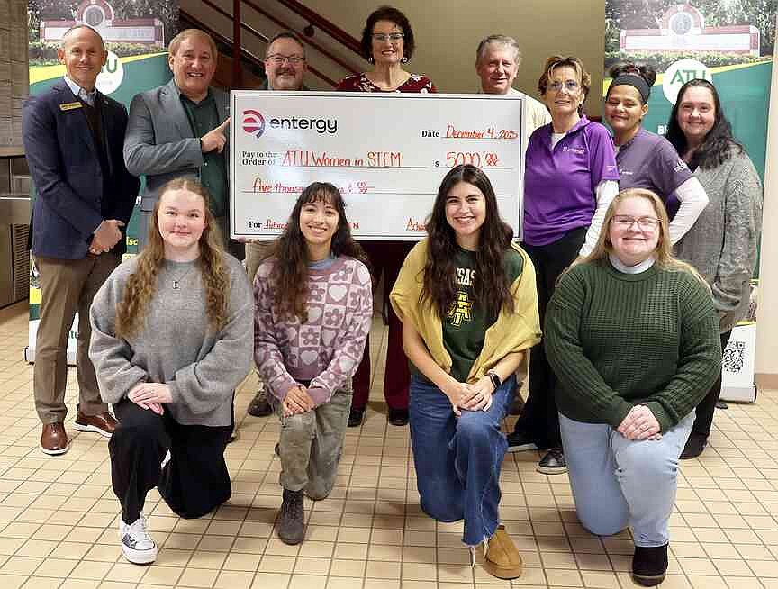 Arkansas Nuclear One donates $5,000 to ATU Women in STEM