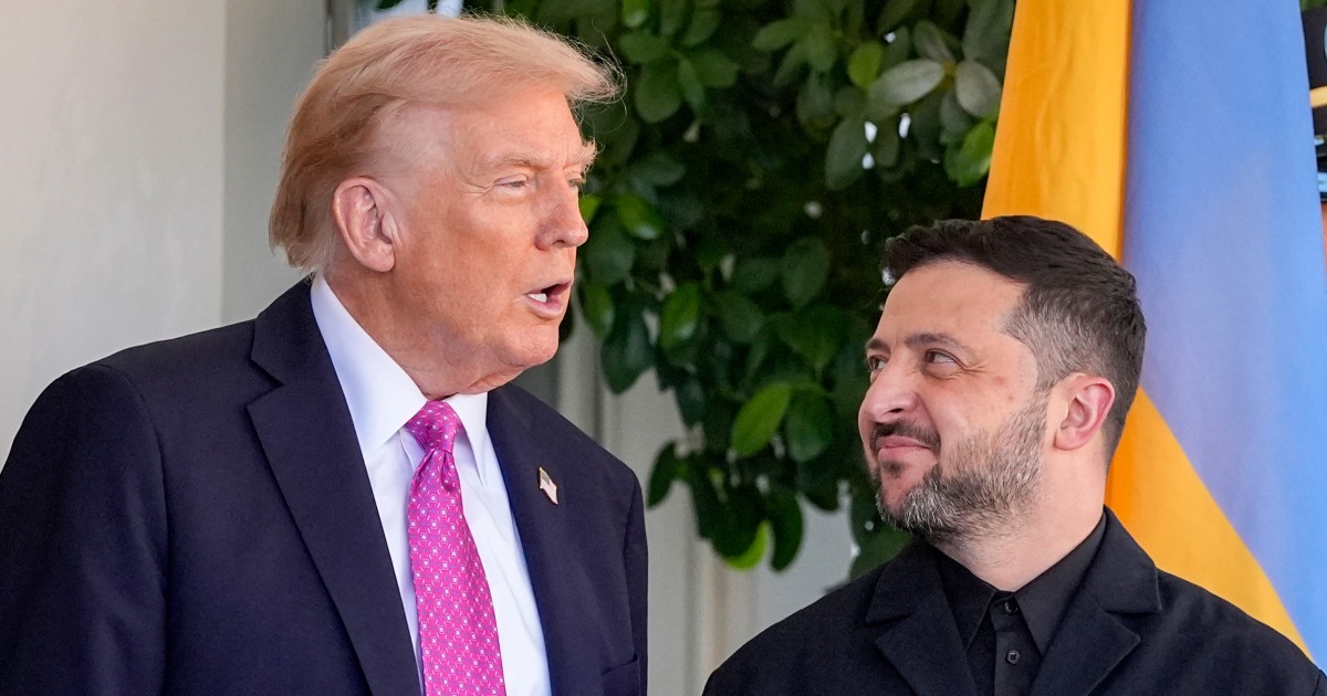 Ukraine's Zelenskyy says he is set to meet President Trump Sunday