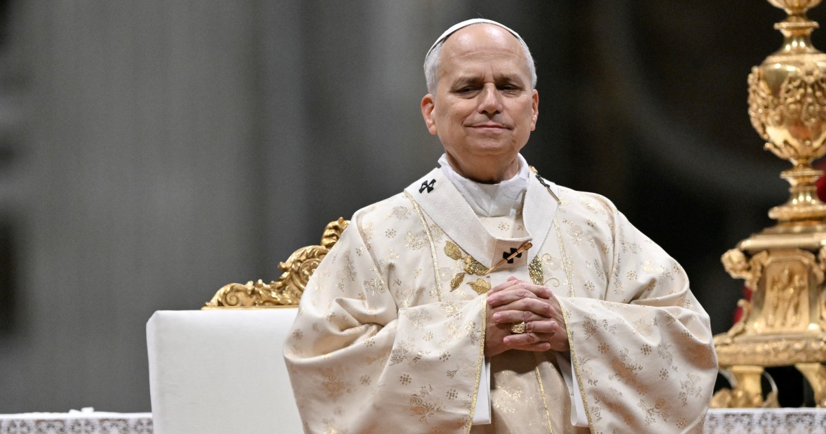 In first Christmas sermon, Pope Leo decries conditions for Palestinians in Gaza