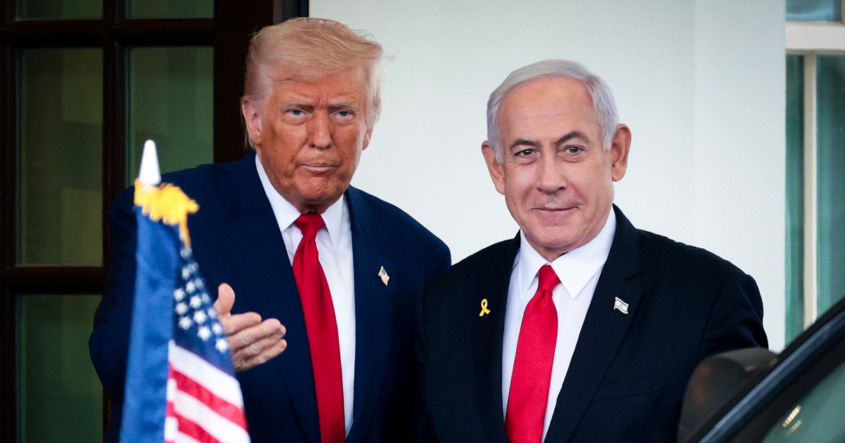 Trump issues warnings to Iran and Hamas after Netanyahu meeting in Florida