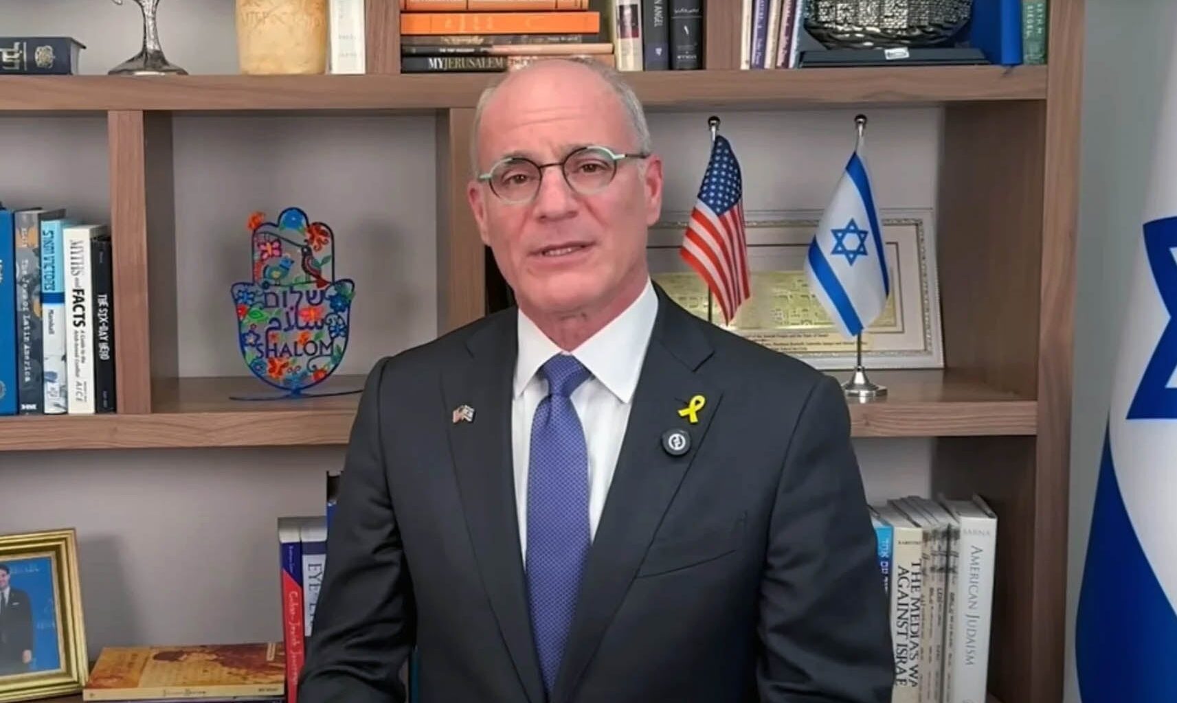 In message sent via Lebanese outlet, Israeli envoy to US calls for peace with Beirut