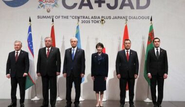 Japan, 5 Central Asian Nations Adopt Joint Declaration at 1st Summit