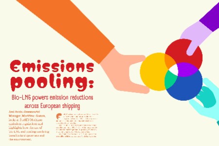 Emissions pooling: Bio-LNG powers emission reductions across European shipping