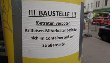 Besorgt über entsorgte Raiffeisen-MA