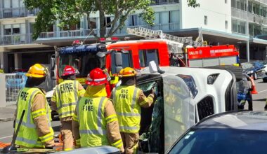 Multi-vehicle crash on Nelson St causes major delays in central Auckland