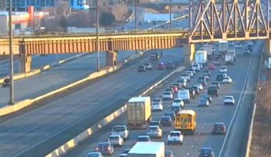 Hwy. 401 EB express lanes closed in Pickering after collision
