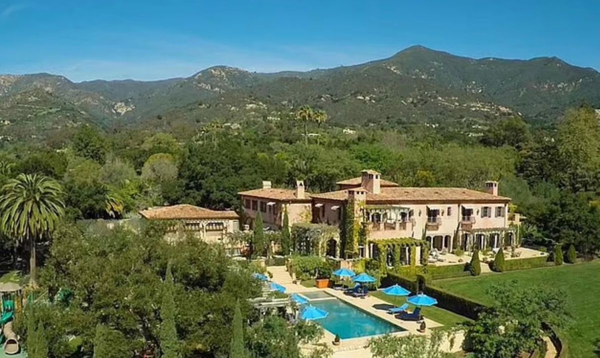 Prince Harry and Meghan live in a £24million mansion in Montecito, Santa Barbara
