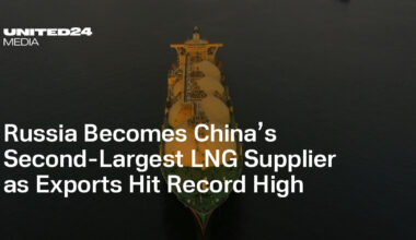 Russia Becomes China’s Second-Largest LNG Supplier as Exports Hit Record High — UNITED24 Media
