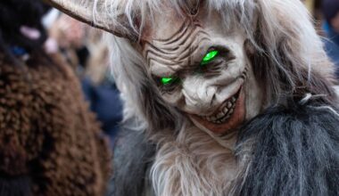 Krampus in Munich yesterday